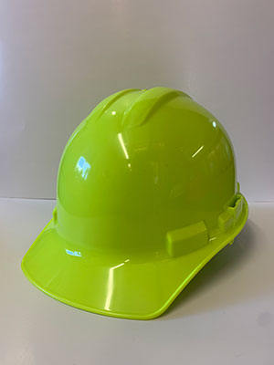 Lime Yellow Hard Hat