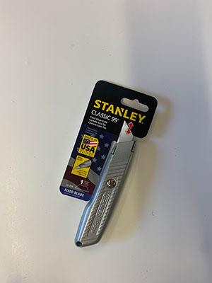 Stanley Fixed Blade Knife